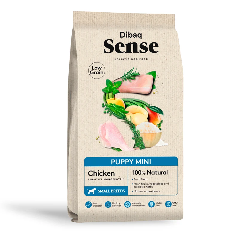 Dibaq Sense Low Grain Pollo Cachorro Mini 2 Kg