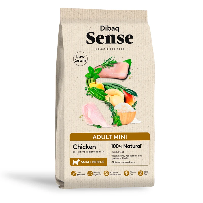 Dibaq Sense Low Grain Pollo Adulto Mini 2 Kg