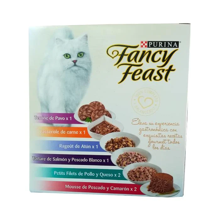 Fancy Feast Sabores Surtidos (8 Uds) x 85 Gr