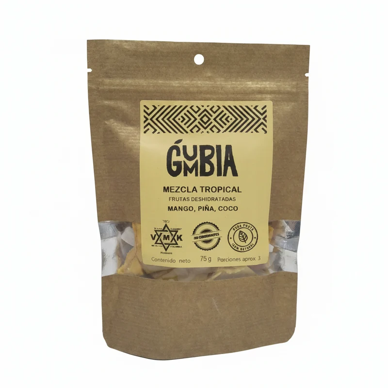 Mezcla Tropical Mango. Piña .Coco 75G