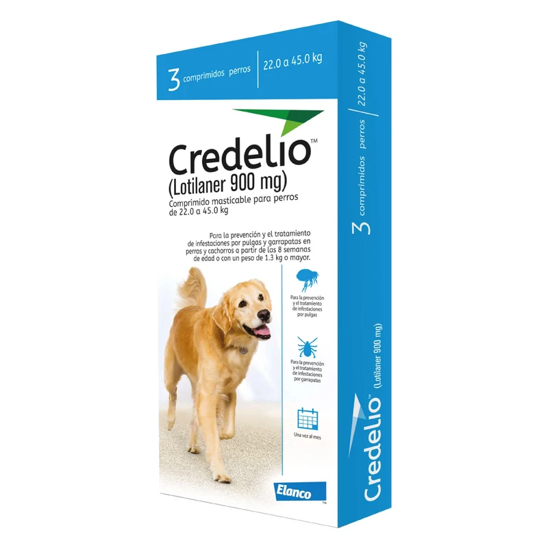 Credelio 900 mg Perros de 22 a 45 Kg