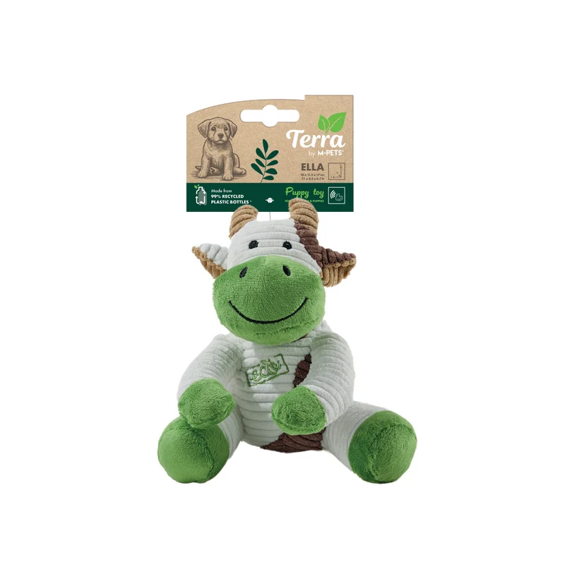 Juguete TERRA ECO ELLA para Cachorro – 99% Materiales Reciclados | M-PETS®