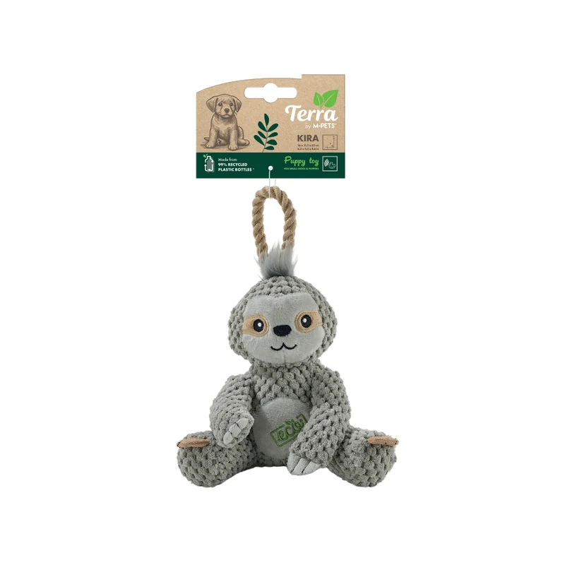 Juguete TERRA ECO KIRA para Cachorro – 99% Materiales Reciclados | M-PETS®