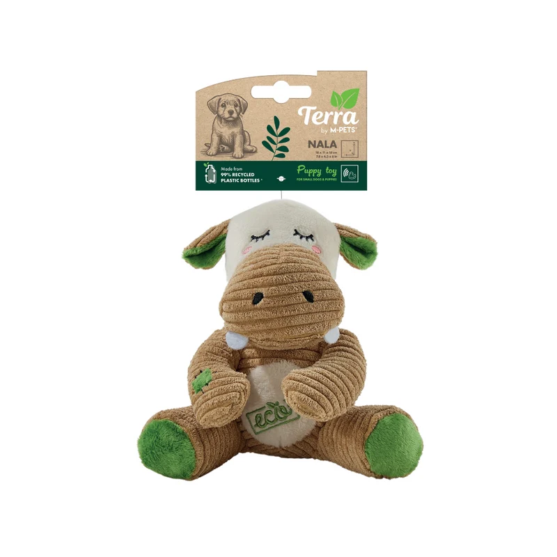Juguete TERRA ECO NALA para Cachorro – 99% Materiales Reciclados | M-PETS®