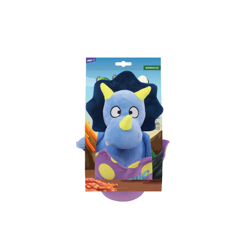 Juguete PLAY Dino Mordicus Tumbler para Perro – Peluche Tumbler que Vuelve a Levantarse | M-PETS®