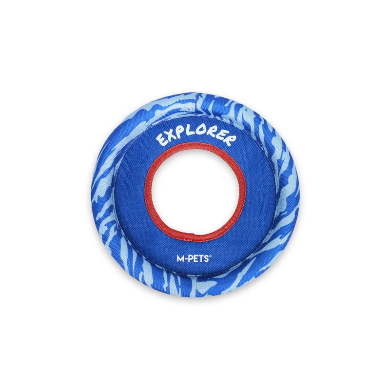 Frisbee SPRINTPUFF Azul para Perro – Aerodinámico y Suave | M-PETS®