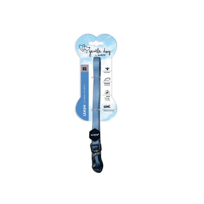 Correa GENTLE DOG Blue para Perro – Tela Premium con Padding Extra | M-PETS®