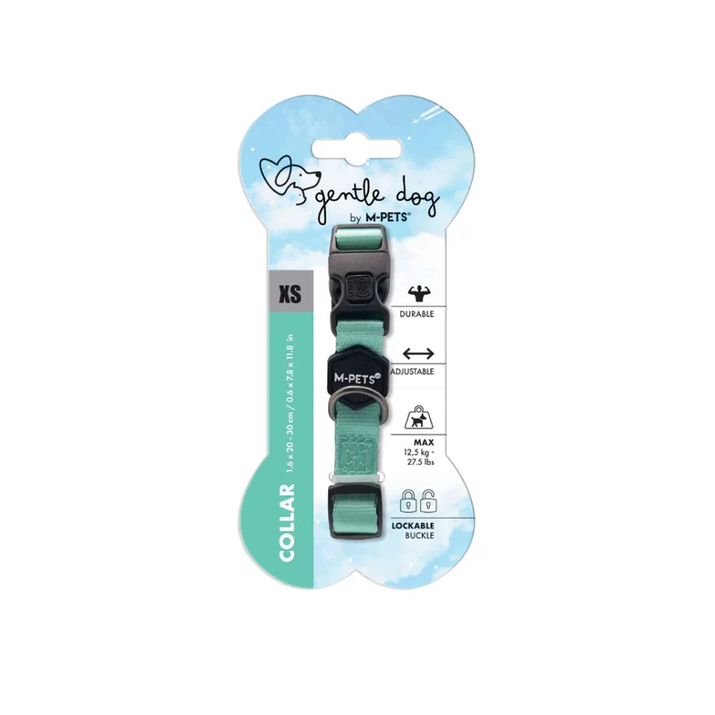 Collar GENTLE DOG Green para Perro – Premium con Hebilla de Seguridad | M-PETS®
