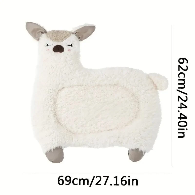 Cama Forma de Alpaca Para Gatos o Perros pequeños