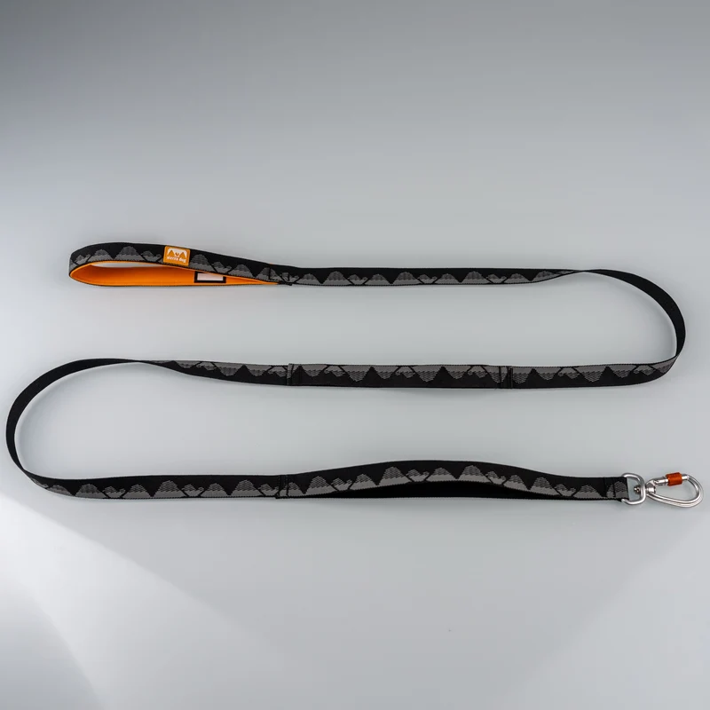 Correa Sierra JacQ Leash Negro Carbón para Perros