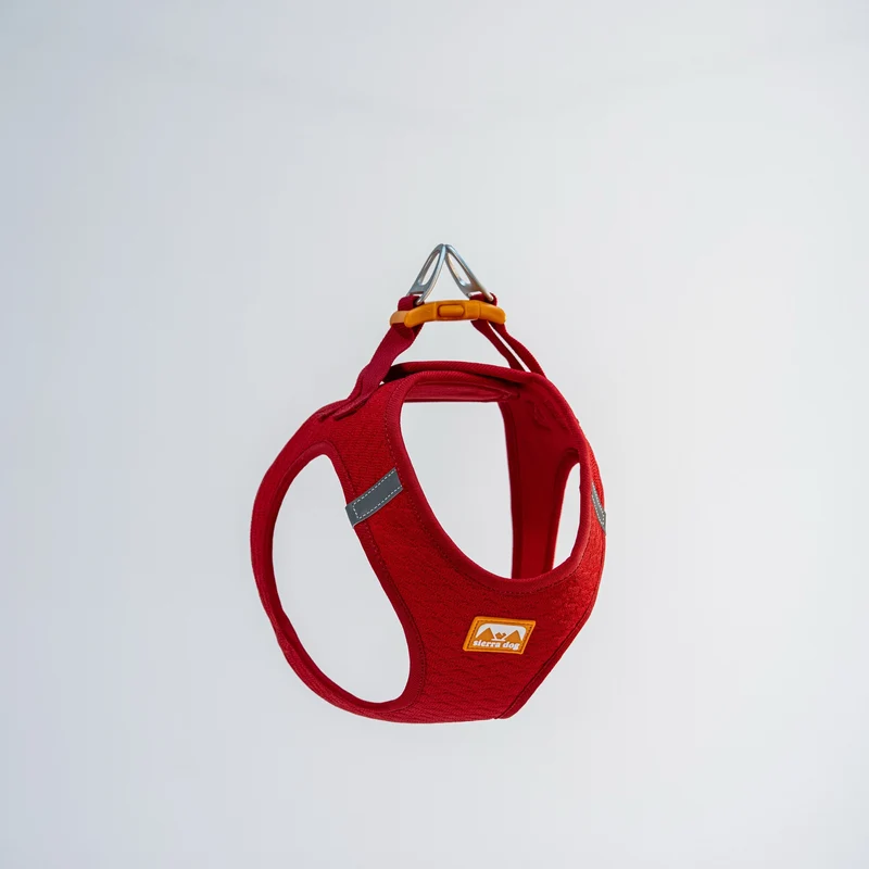 Pechera Sierra CloudVest Rojo Coral para Perros