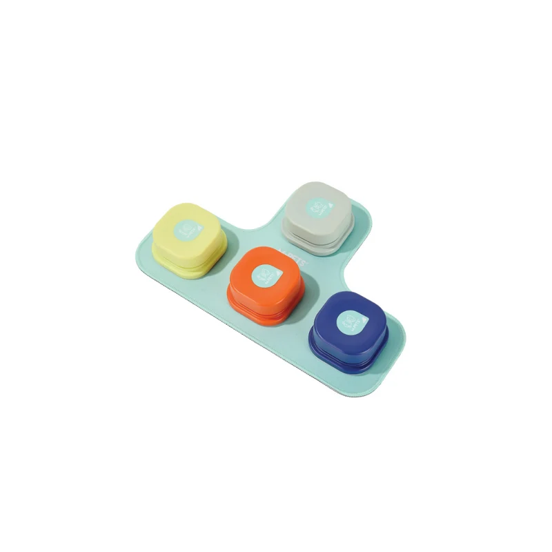 Botones de Comunicación CHATTY para Perro – Set 4 Botones Grabables | M-PETS®