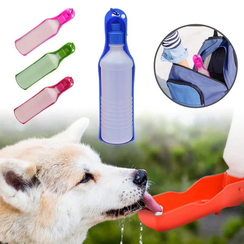 Bebedero Para Perro Portatil 500ML