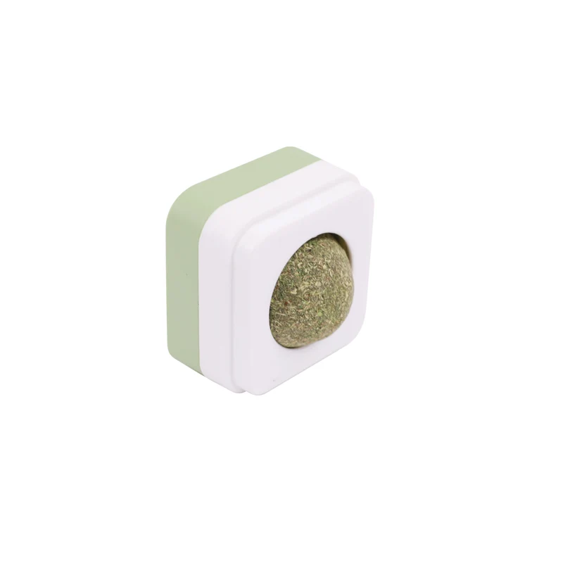 Pelota de Catnip HERBALL Verde para Gato | M-PETS®
