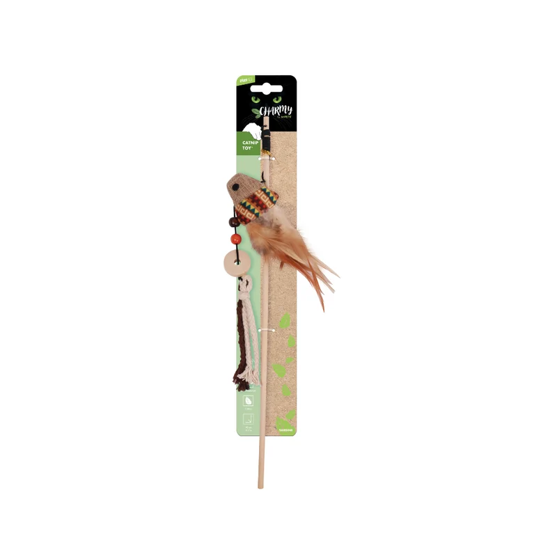 Juguete con Catnip CHARMY SARDINE (Sardina) para Gato | M-PETS®