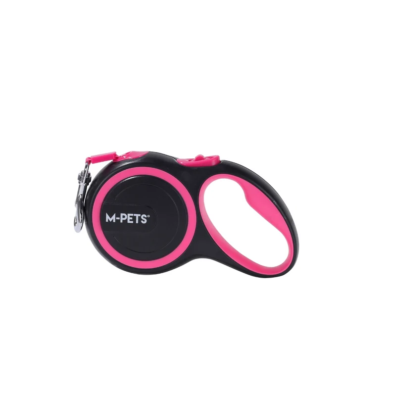 Correa Retráctil LIBERTY Rosa para Perro | M-PETS®