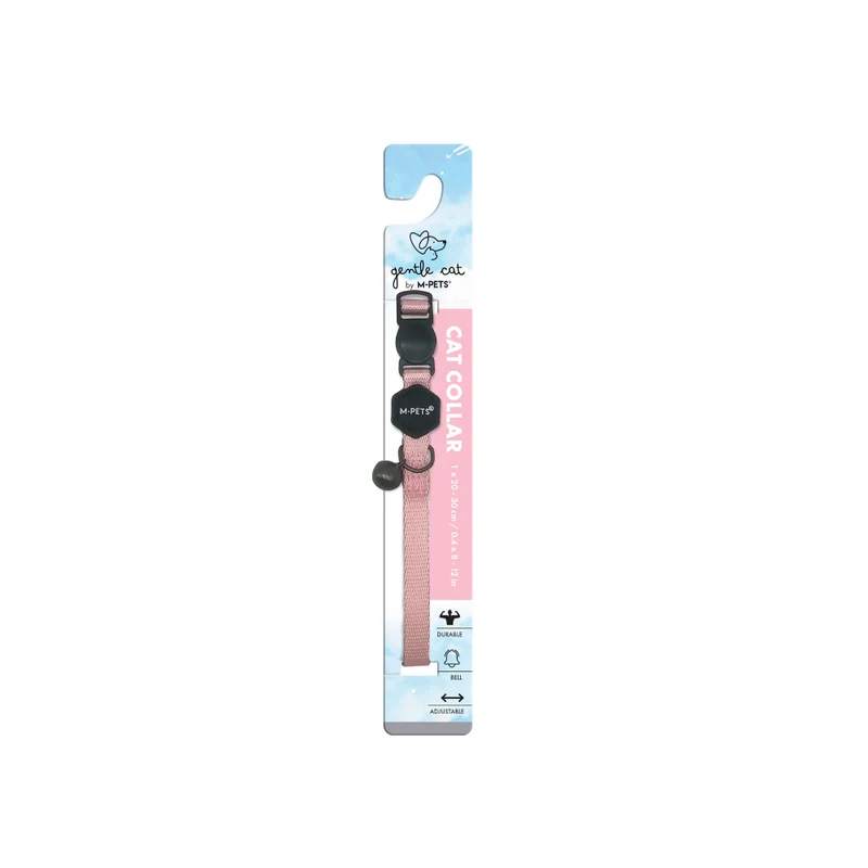 Collar para Gato GENTLE CAT Blush Pink | M-PETS®