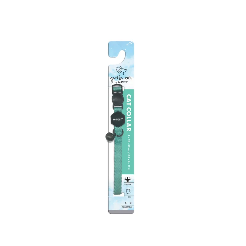 Collar para Gato GENTLE CAT Jade Green | M-PETS®