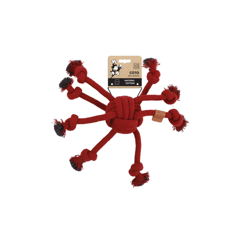 Juguete de Cuerda COTO Spider Rojo | M-PETS®