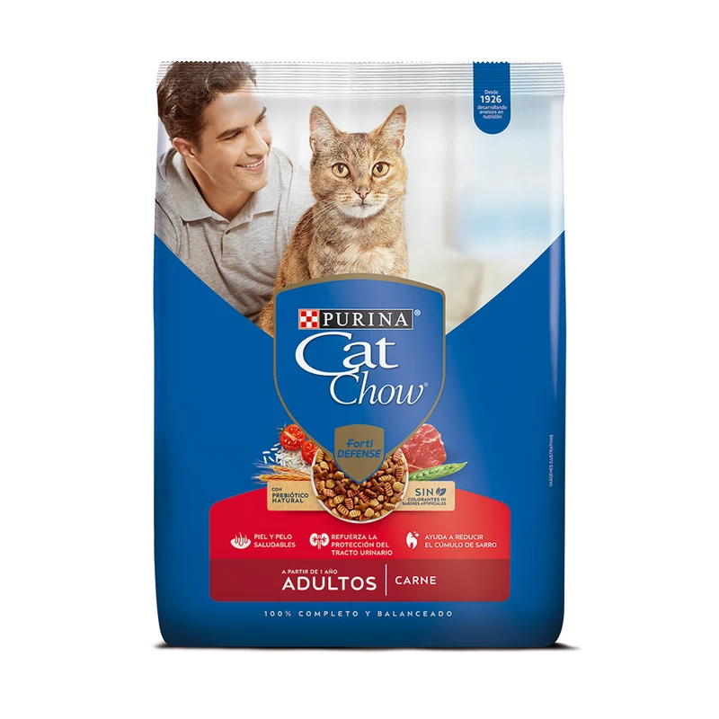 Cat Chow Adulto Activo Carne x 15 Kg