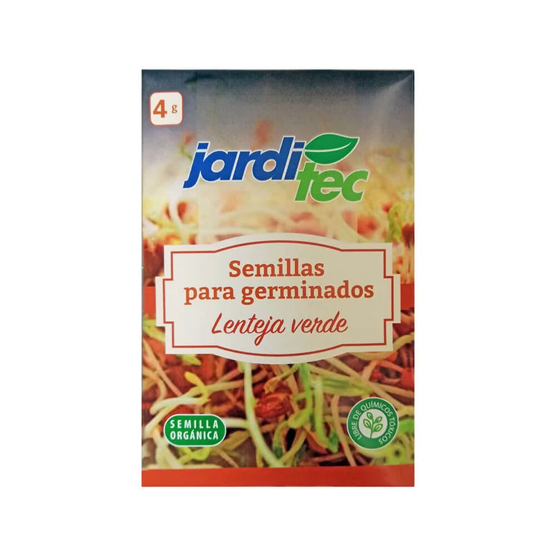 Semilla Germinada De Lenteja Verde