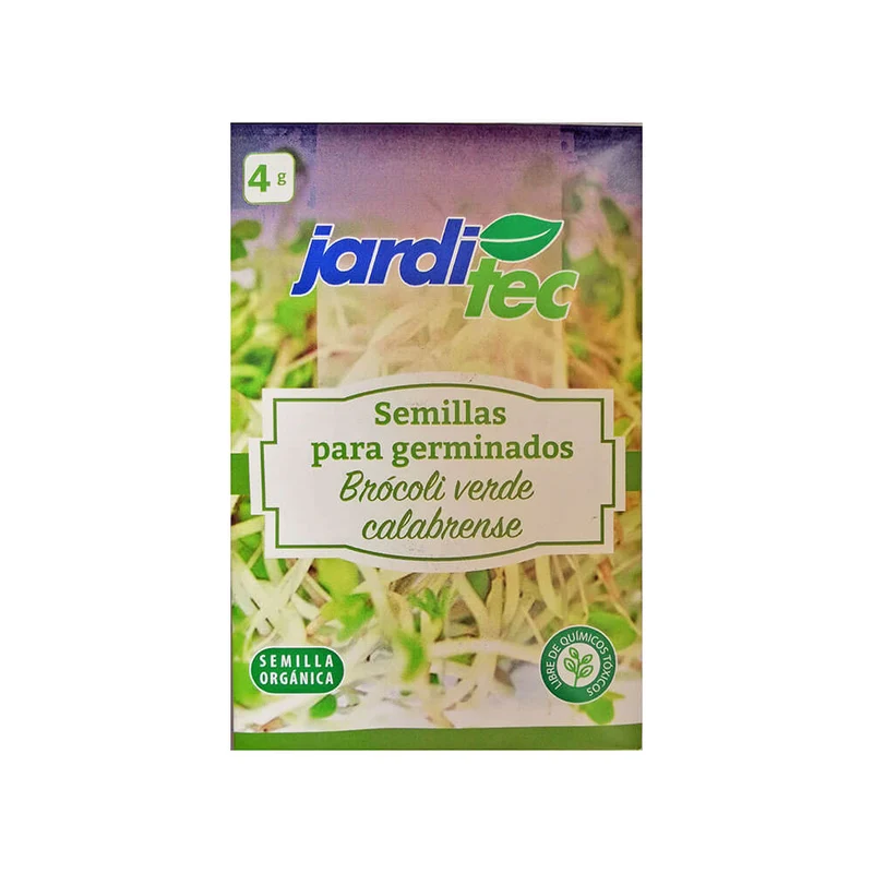 Semilla Germinada De Brocoli Verde