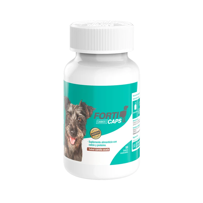 Caninos Carnita Frasco Forticaps x 60 Tabletas