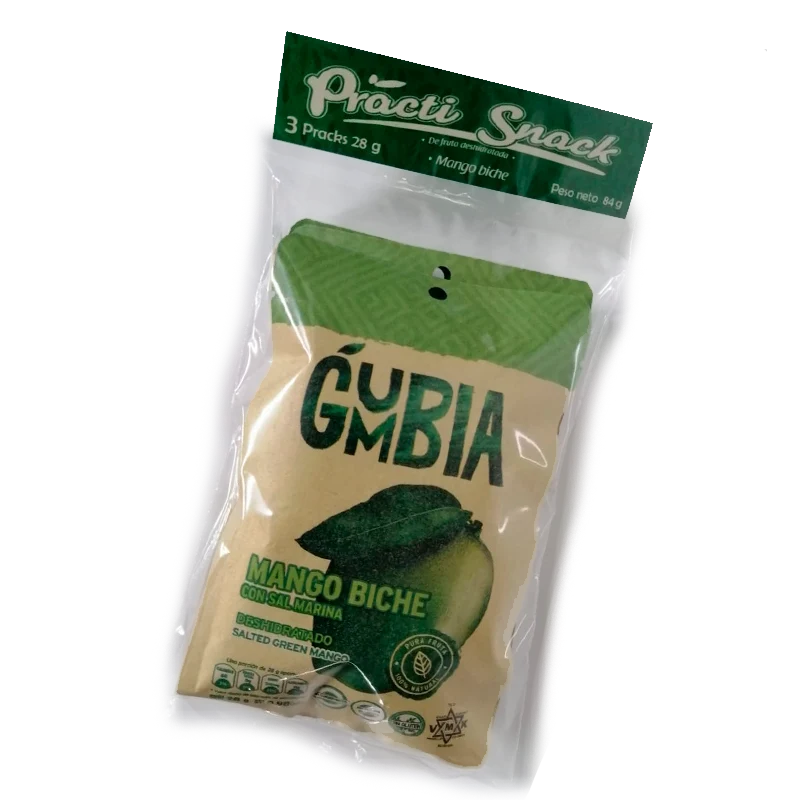 Mango Biche Deshidratado 3 Bolsas x 28 Gr