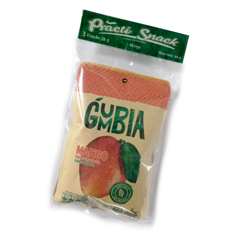 Practisnack Mango Deshidratado 3 Bolsas x 28 Gr