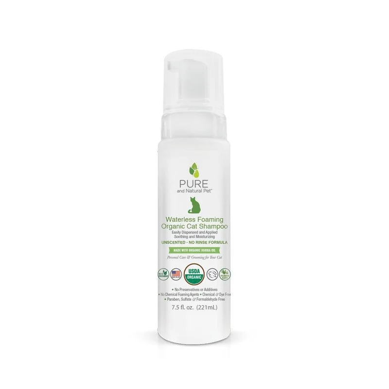 Shampoo en Seco Orgánico para Gatos de Pura Naturals