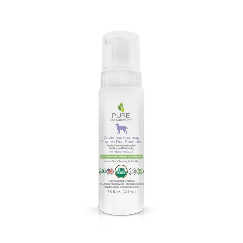 Shampoo en Seco Orgánico para Perros de Pura Naturals