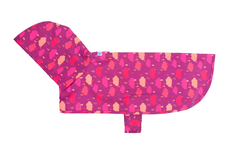 Impermeable de Bolsillo Para Perros en Lluvia Rosa (NUEVAS MEDIDAS)