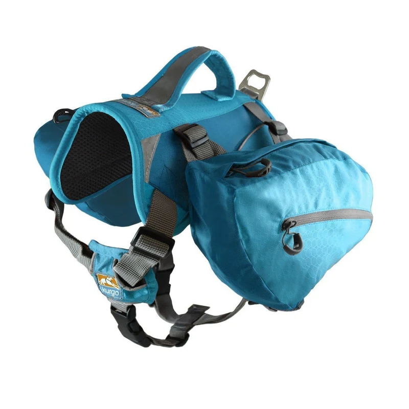 Mochila/Alforja Para Perros Baxter Pack Azul de Kurgo®