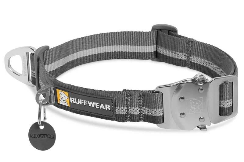 Collar Perros Modelo Top Rope Collar Granite Gray Ruffwear