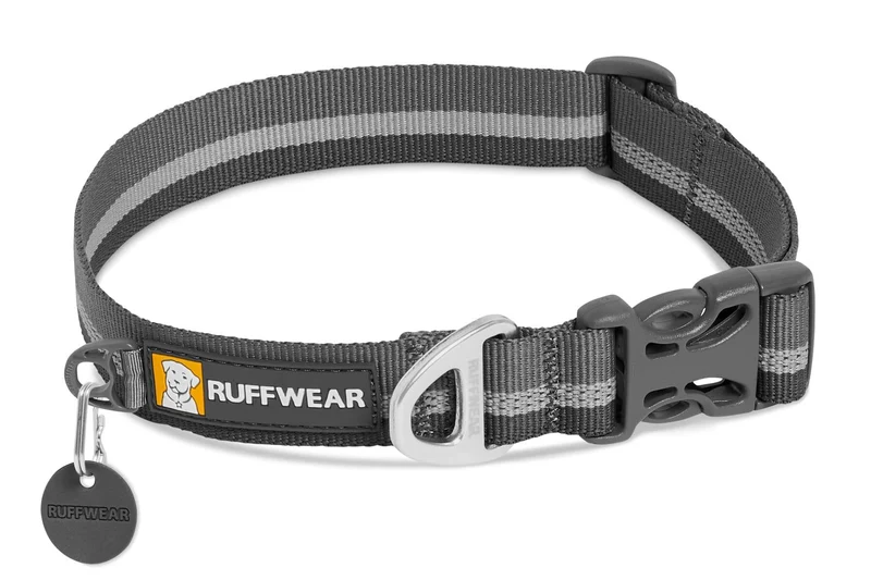Collar para Perros Reflejante Modelo Crag Collar® Gris (Granite Gray) - Ruffwear