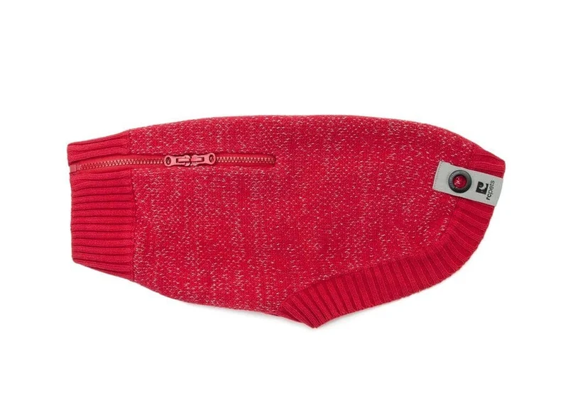 Suéter Super Reflejante para Perros en Rojo