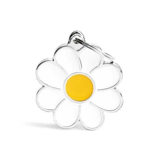 Placa ID Charms Margarita – Grande (Big Daisy) | MyFamily