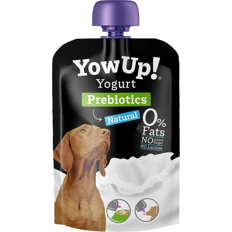 Yogur Funcional Natural con Prebióticos para Perros - Prebióticos | YowUp