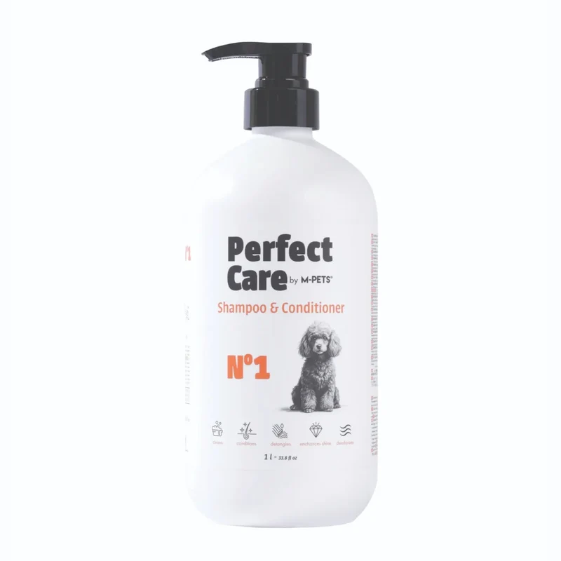 Shampoo y Acondicionador 2 en 1 para Perro - 1L | M-PETS Perfect Care No.1
