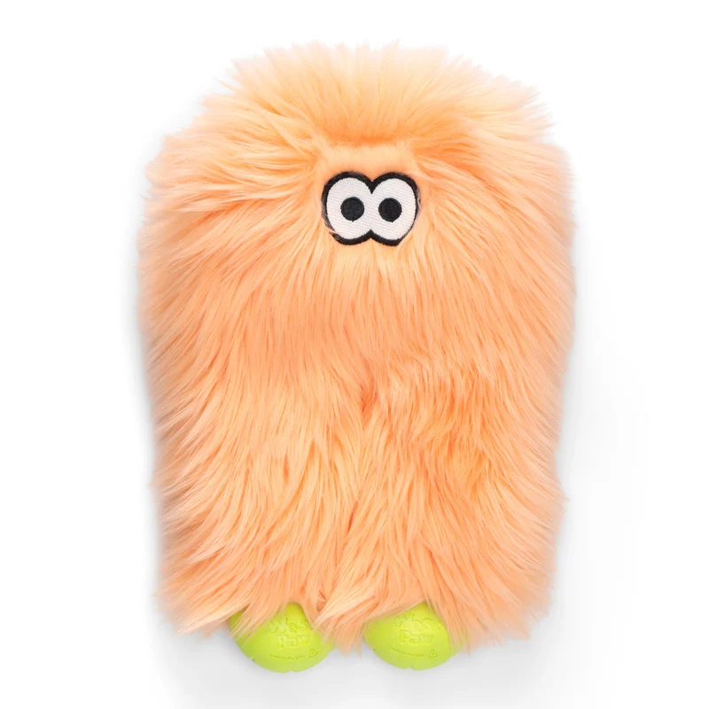 Juguete ASTRID para Perros con Peluche Reforzado y Zogoflex® - Naranja Melón (Melon) | ROWDIES de West Paw