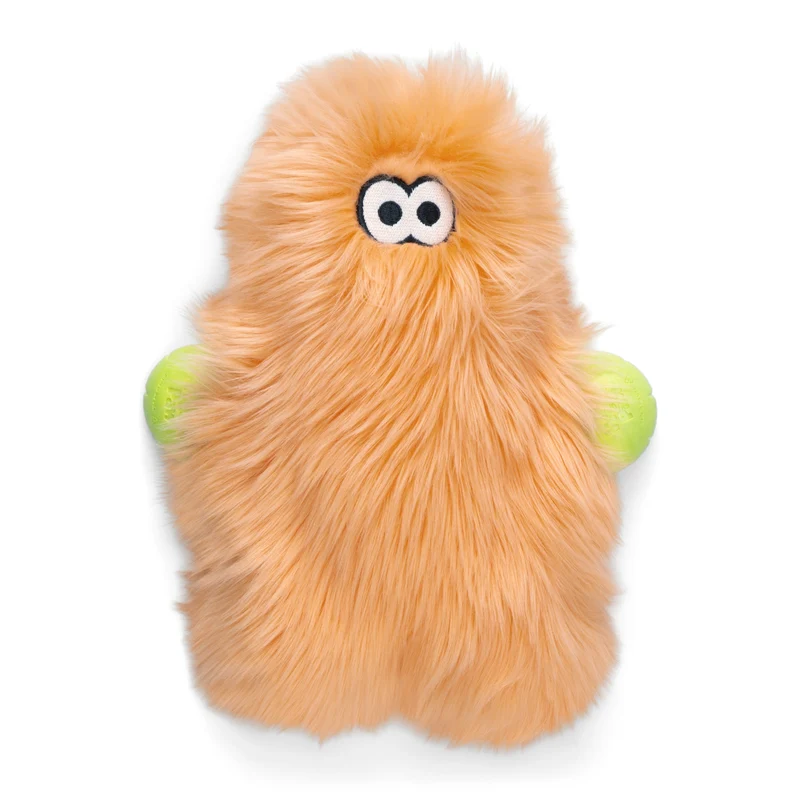 Juguete OLAF para Perros con Peluche Reforzado y Zogoflex® - Naranja Melón (Melon) | ROWDIES de West Paw