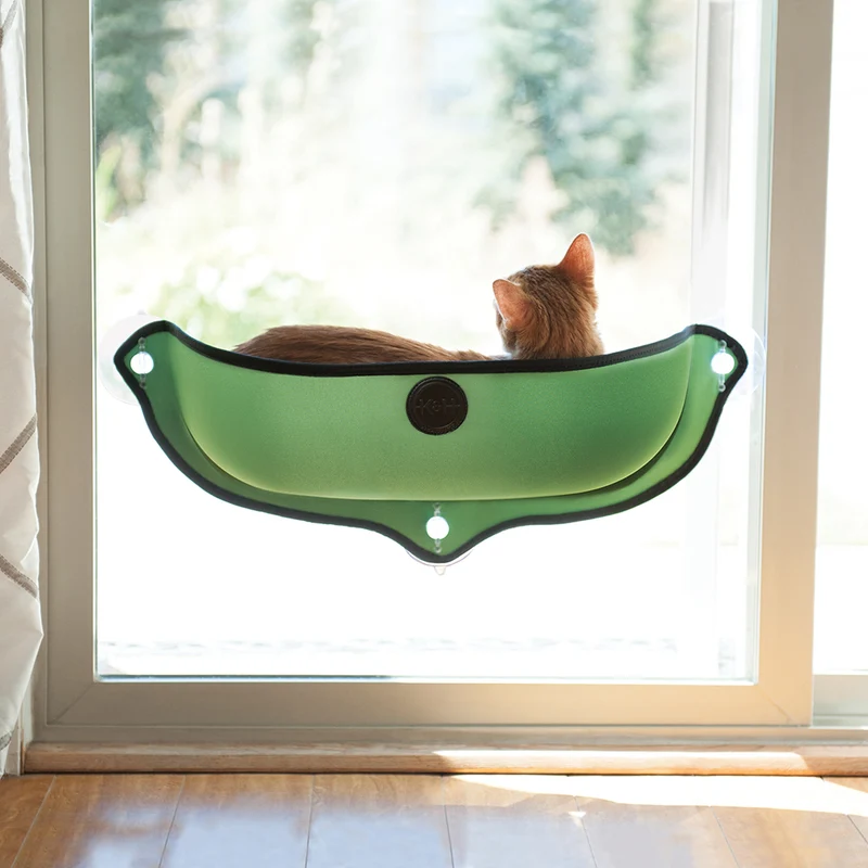Cama Ventana para Gato EZ Mount Window Bed - Verde (Green) | K&H