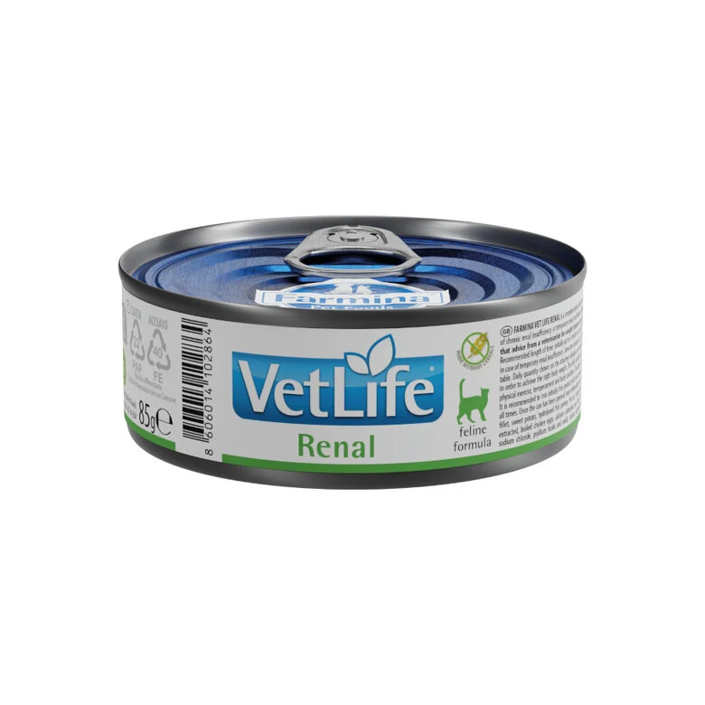 Farmina Vet Life Renal lata para gatos 85gr