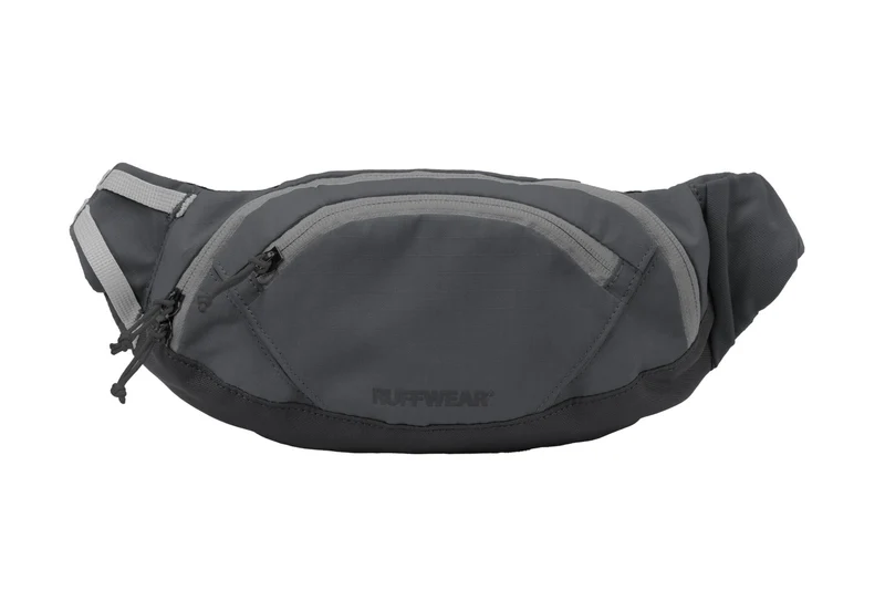 Home Trail® Hip Pack Gris Granito (Granite Gray) de Ruffwear - Cangurera para Humanos con Perros