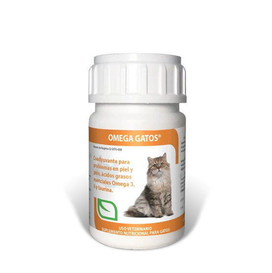 Omega Gatos® Tabletas Masticables – Suplemento con Omega 3, Omega 6 y Taurina para Piel, Pelaje y Corazón | Ruiland