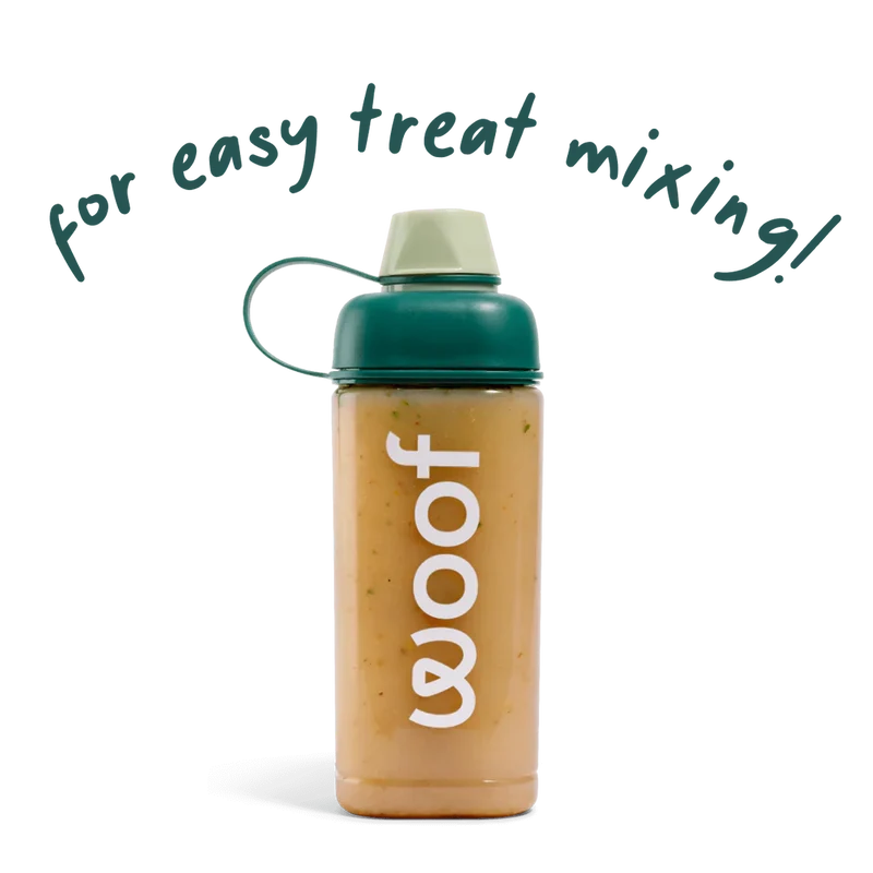 Botella Mezcladora para Snacks Funcionales Pop Mix y Lick Mix | Woof®