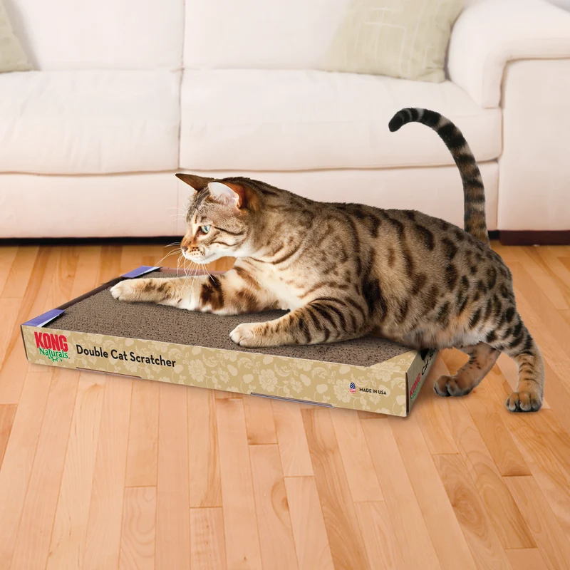 Rascador Inclinado Plegable Pop-Up para Gatos - Naturals | KONG