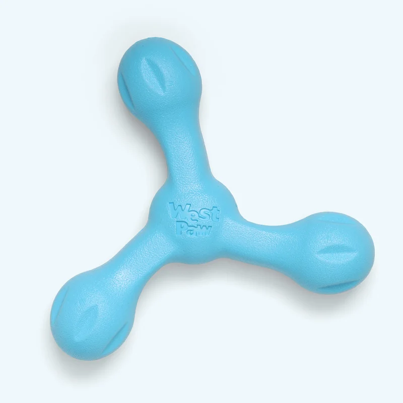 SKAMP de West Paw® color Azul Aqua (Aqua) – Rama Suave de Juguete para Perros