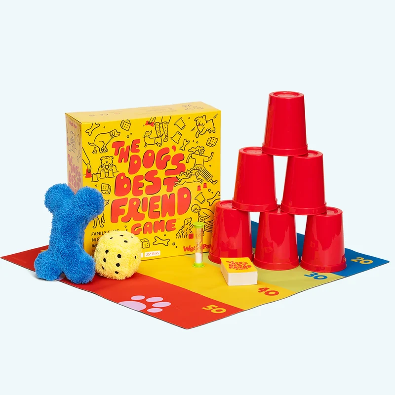 The Dog’s Best Friend Game® de West Paw® – Juego de Mesa Humano-Perro (Solo en Inglés)
