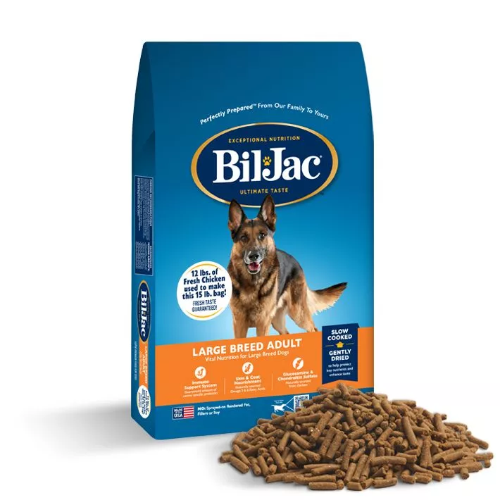 Alimento para Perros Adultos de Raza Grande - Pollo y Glucosamina | Bil-Jac